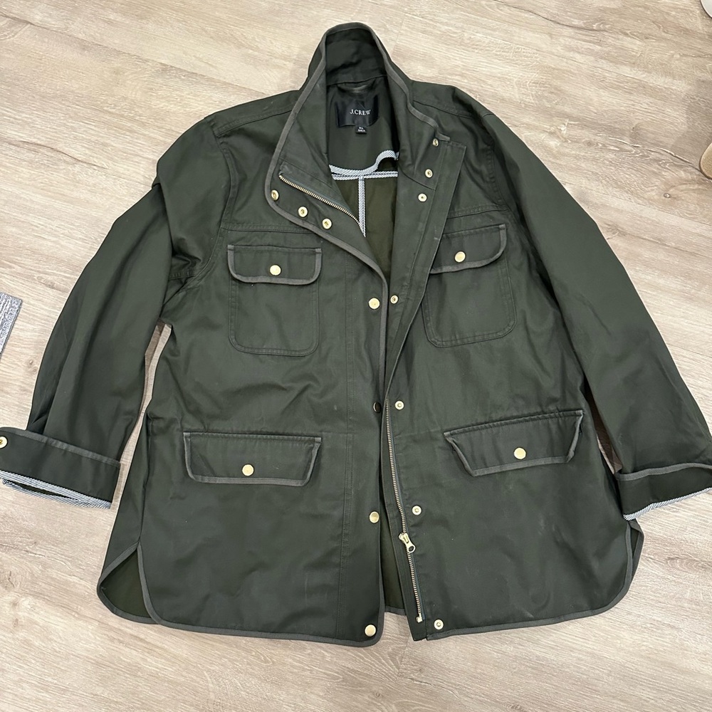 J Crew Downtown Field Coat - XL